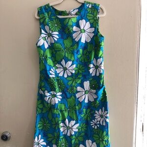Vintage floral dress with pockets